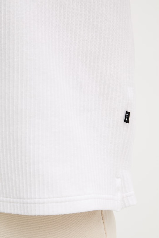 BOSS Рубашка для мужчин из хлопка с эластаном LARS 50561448 белый