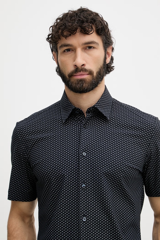 BOSS рубашка для мужчин LIAM тёмно-синий 50561452