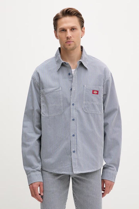 Dickies košile pánská bavlněná námořnická modř DK0A889SRI21