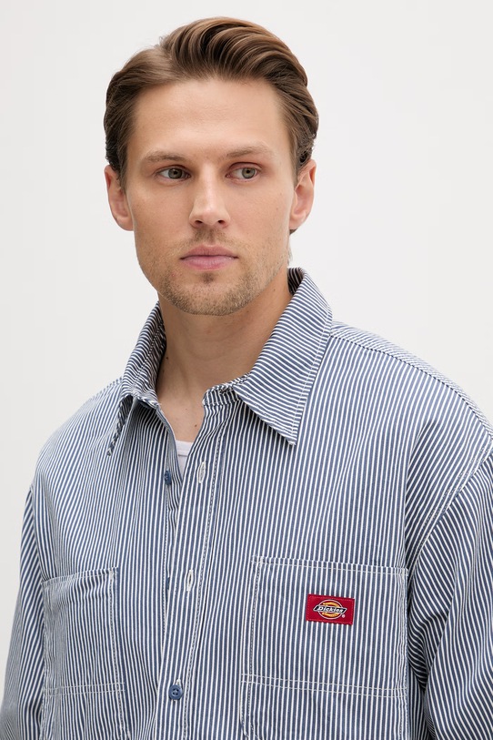 Dickies cămașă pentru bărbați, din bumbac bleumarin DK0A889SRI21