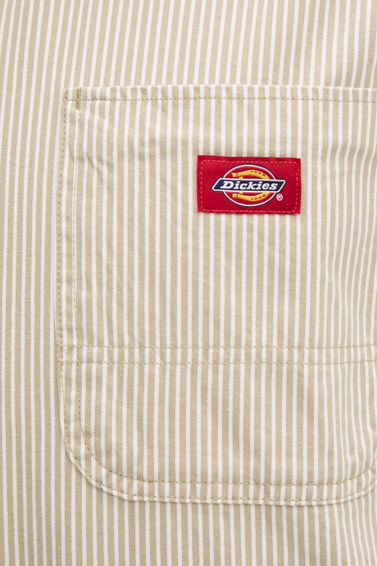 Dickies košeľa pánska bavlnená DK0A889SL441 béžová