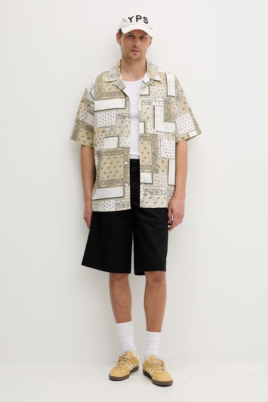 Dickies košeľa pánska s lyocellom DK0A889TC481 béžová SS26