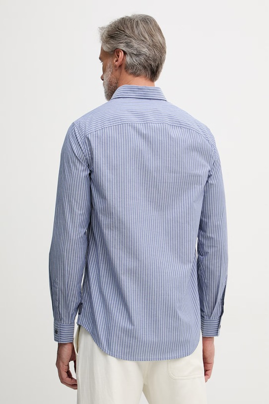 Oblečenie Armani Exchange Košeľa pánska bavlnená XM002113.AF22549 modrá