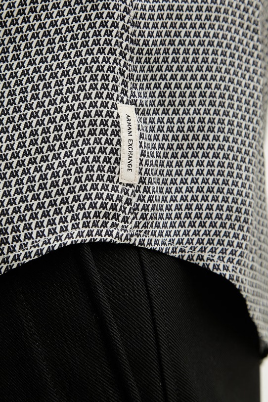 Armani Exchange koszula męska z wiskozy XM002280.AF13235 granatowy