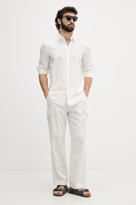 Armani Exchange рубашка для мужчин XM002290.AF22863 белый SS26