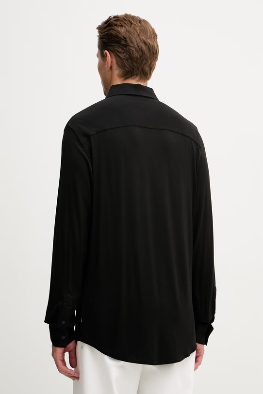 Abbigliamento Armani Exchange Camicia da uomo XM002370.AF21936 nero