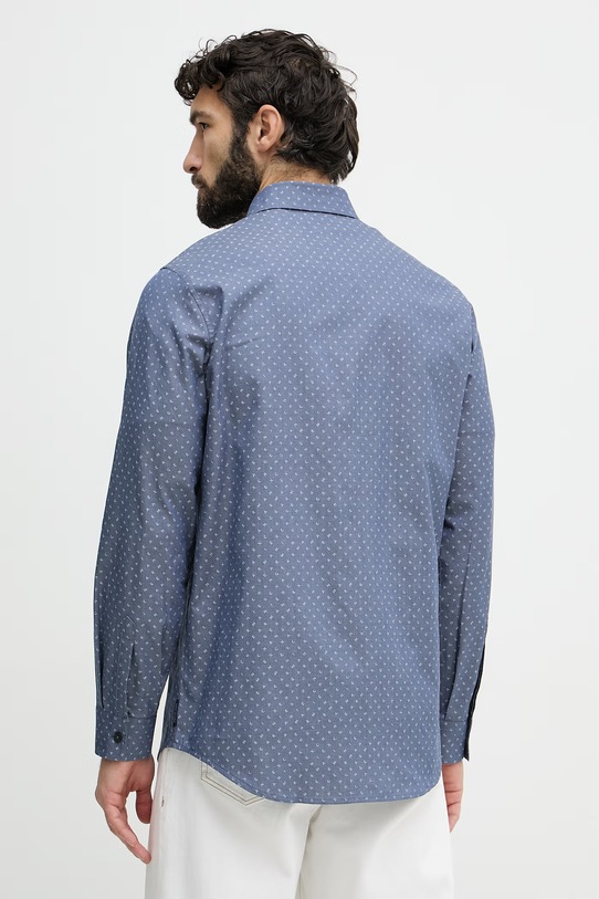 Дрехи Armani Exchange Риза мъжка памучна XM002739.AF24681 син