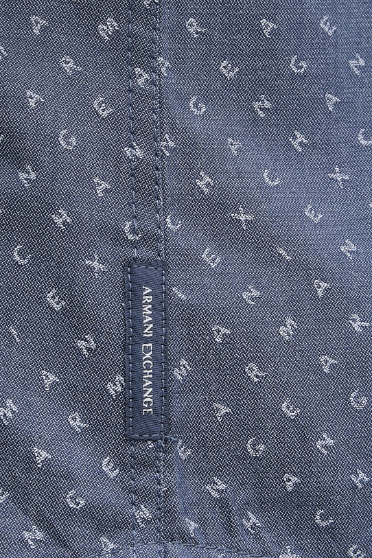 Armani Exchange Риза мъжка памучна XM002739.AF24681 син