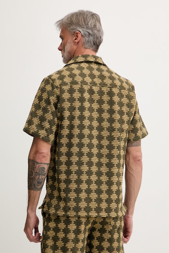 Odzież OAS koszula męska bawełniana 101001.2014 zielony