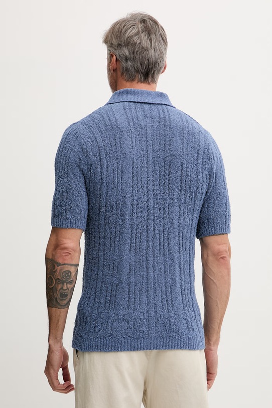 Odzież OAS koszula męska 101008.9254 niebieski