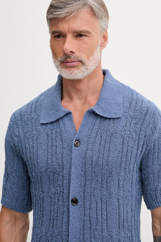 OAS koszula męska niebieski 101008.9254