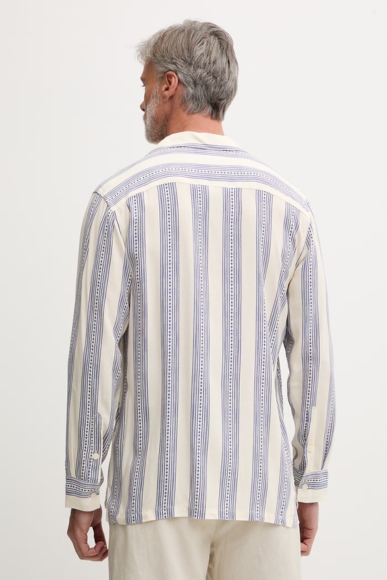 Odzież OAS koszula męska z wiskozy 7019.02 niebieski