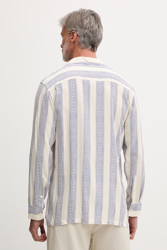 Odzież OAS koszula męska z wiskozy 7019.02 niebieski