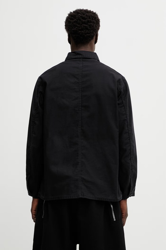 Odzież Needles koszula bawełniana SX168 czarny