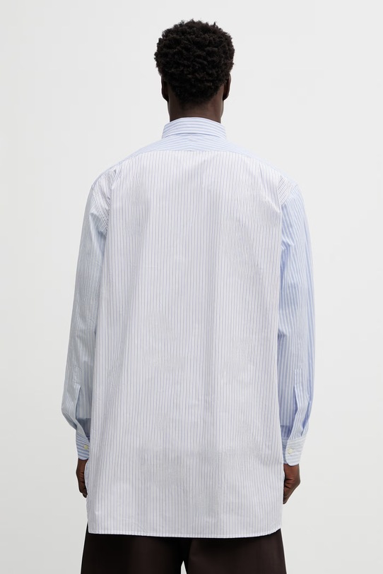 Дрехи Памучна риза Needles SX298 син