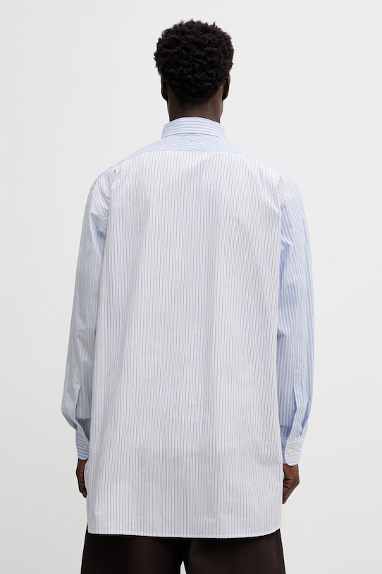 Дрехи Памучна риза Needles SX298 син