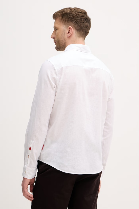 Odzież Joop! koszula męska lniana 30102480 biały