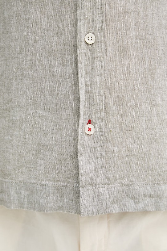 Joop! koszula męska z lnem 30102486 zielony