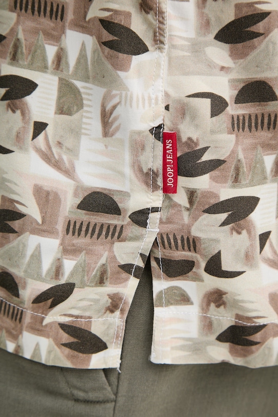 Joop! koszula męska z wiskozy 30102521 beżowy