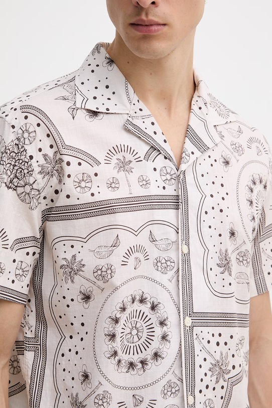 Joop! koszula bawełniana 30102524 beżowy