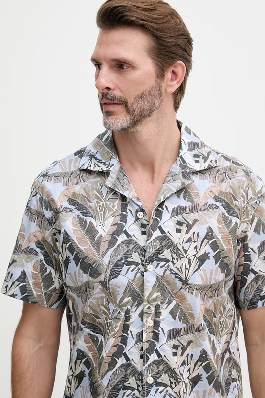 Joop! Koszula męska bawełniana niebieski 30102525