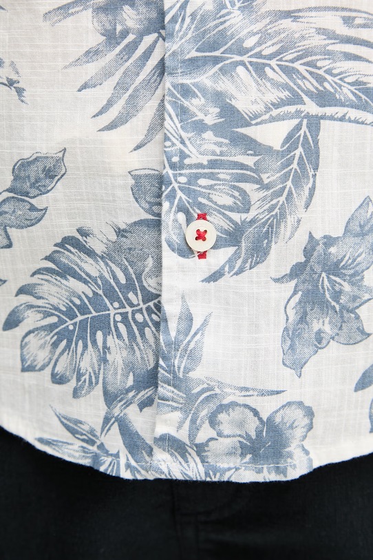 Joop! koszula męska bawełniana 30102536 niebieski