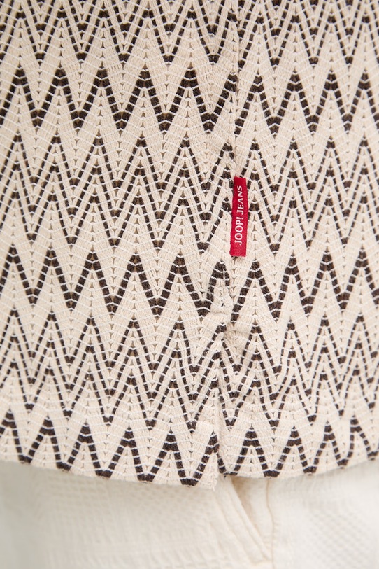 Joop! koszula męska z bawełną 30102538 beżowy