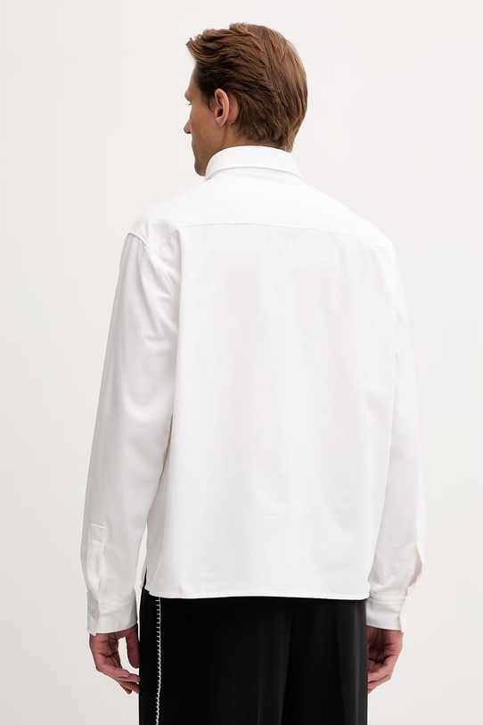 Odzież HUGO Blue koszula męska bawełniana Ekynone 50520001 beżowy