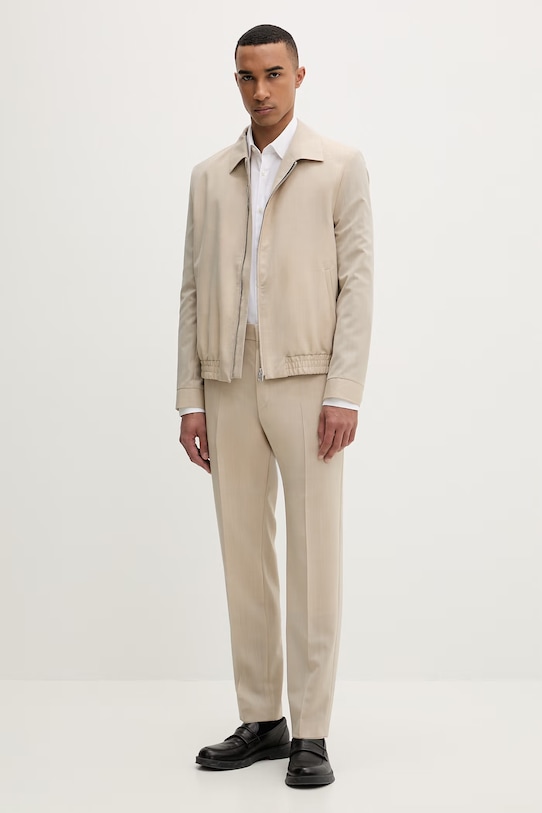 HUGO koszula męska bawełniana Koey 50561154 biały SS26