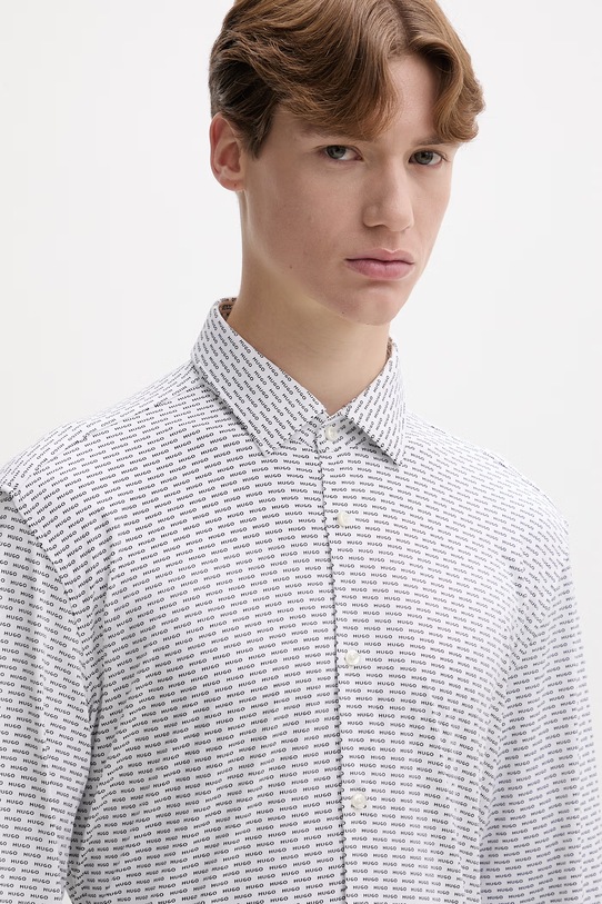 HUGO koszula męska Kenno biały 50561158