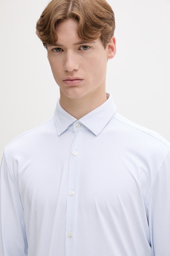 HUGO košeľa pánska Kenno modrá 50561158