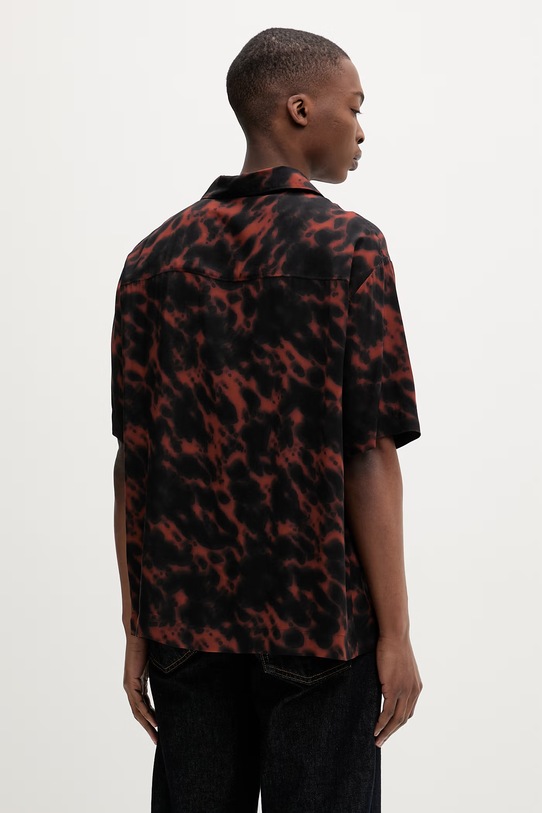 Odzież HUGO koszula męska z wiskozy Espino 50560596 czarny