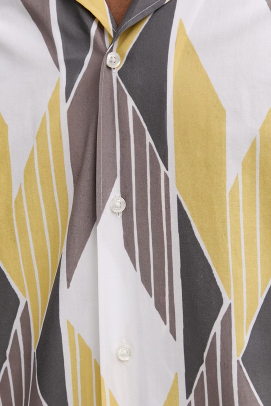 HUGO koszula męska bawełniana Espino 50560606 żółty