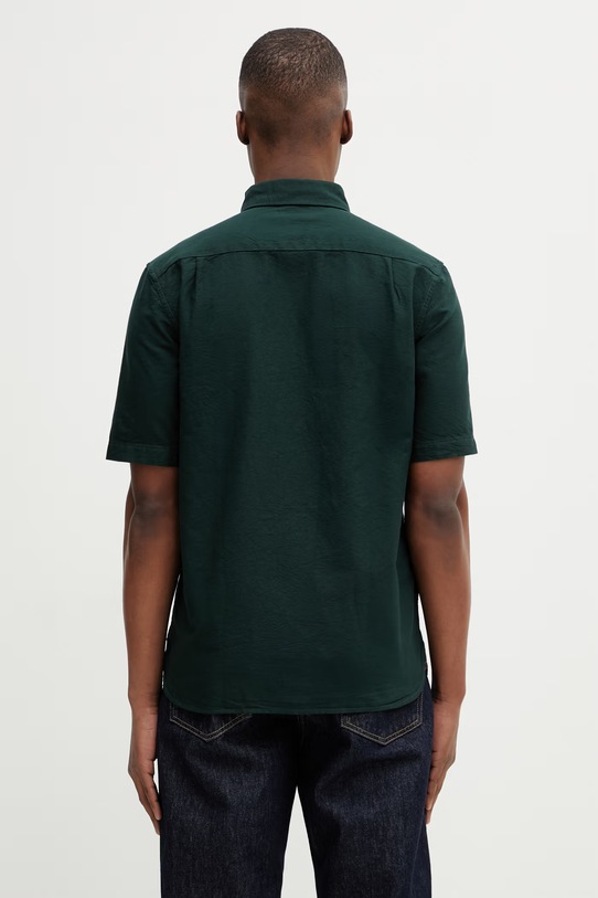 Odzież Fred Perry koszula bawełniana M8730 zielony