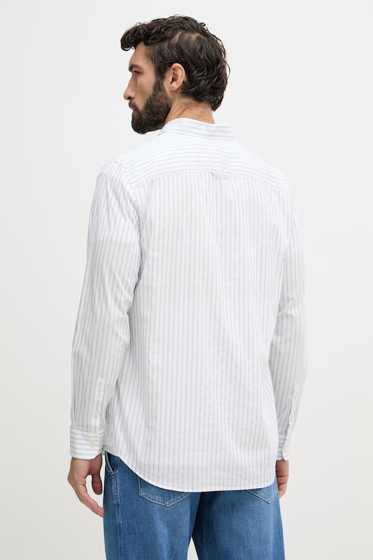 Oblečení Guess košile pro muže M6GH16.W1711 bílá