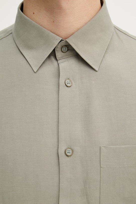 Guess сорочка чоловіча з льоном M6GH40.W1726 зелений