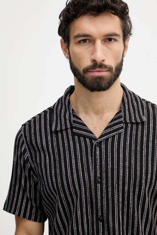 Guess košulja za muškarce crna M6GP30.K3190