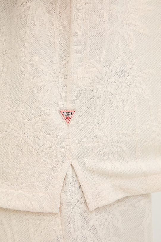 Guess košeľa pánska F6GP05.KG362 béžová