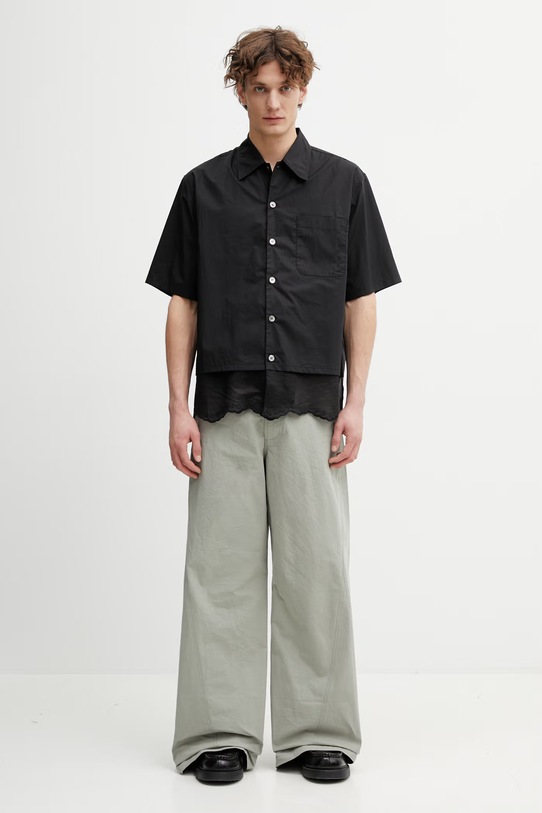 Our Legacy Every πουκάμισο Ανδρικό M2262EVB μαύρο