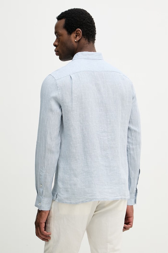 Oblačila Lanena srajca Michael Kors CF5409I4YT modra