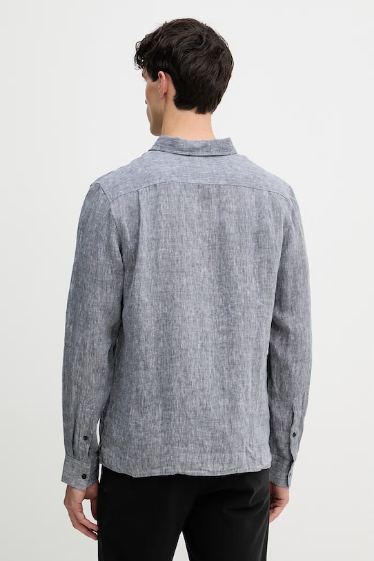 Odzież Michael Kors koszula lniana CF5409I4YT granatowy