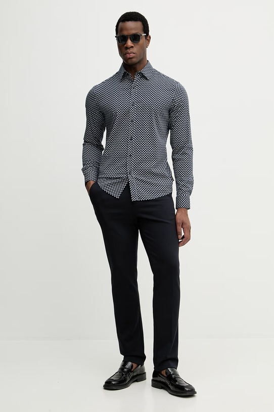 Michael Kors koszula CS64072KX7 granatowy SS26