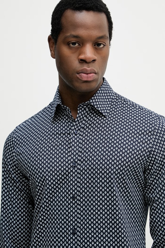 Michael Kors koszula granatowy CS64072KX7