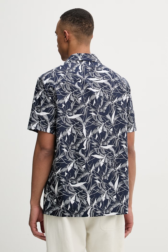 Odzież Michael Kors koszula męska CS6405QL1N granatowy