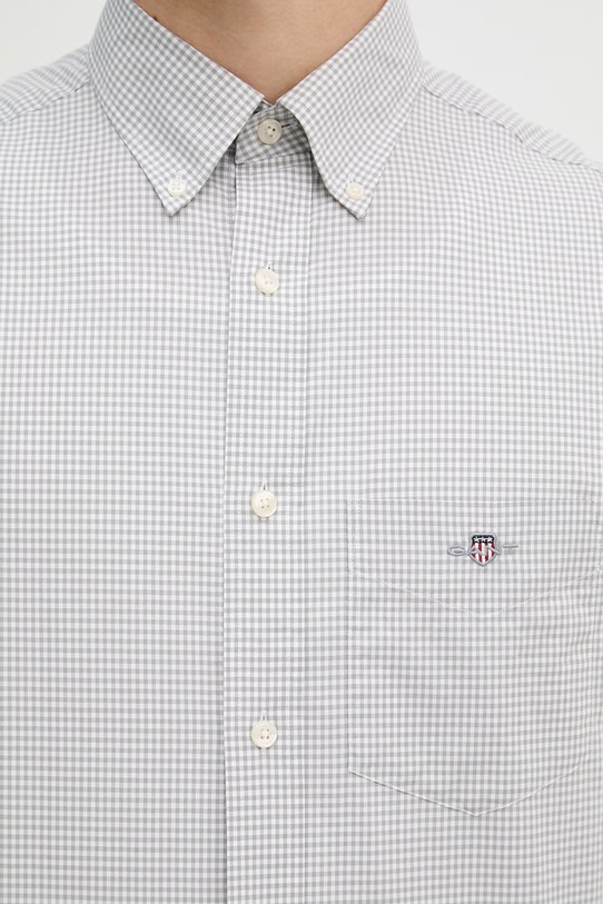 Gant koszula męska bawełniana 3000150 szary