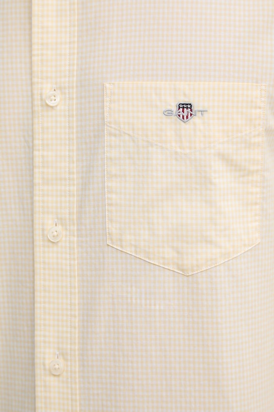 Gant koszula męska bawełniana 3000150 żółty