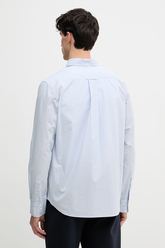 Odzież Gant koszula męska bawełniana 3000150 niebieski