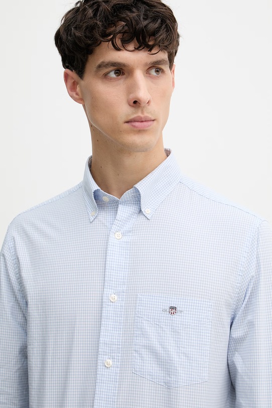 Gant koszula męska bawełniana niebieski 3000150