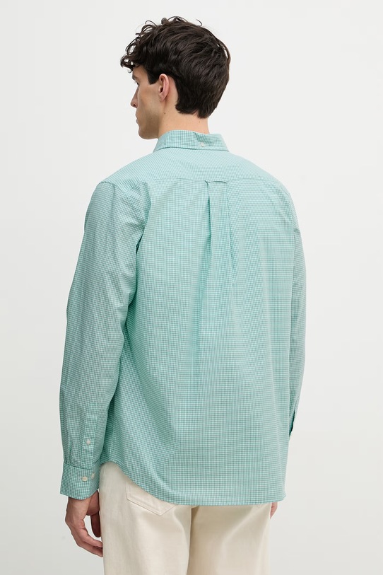 Odzież Gant koszula męska bawełniana 3000150 turkusowy