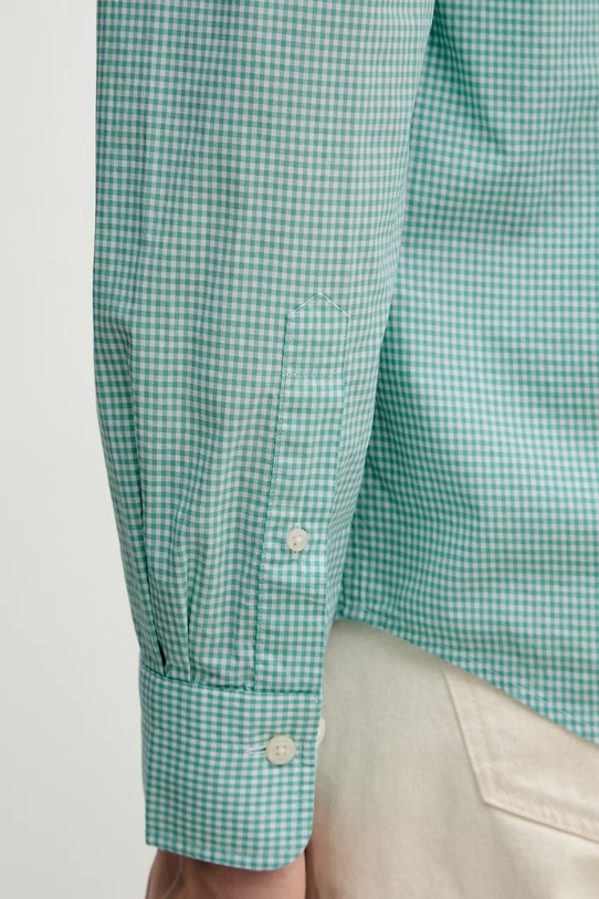 Gant koszula męska bawełniana 3000150 turkusowy